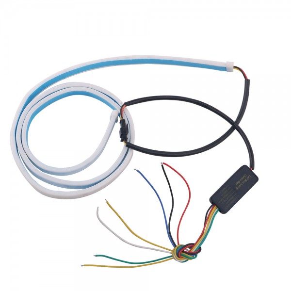 150cm 60inch LED Flexible flowing DRL Car Rear Trunk Strip tail lights