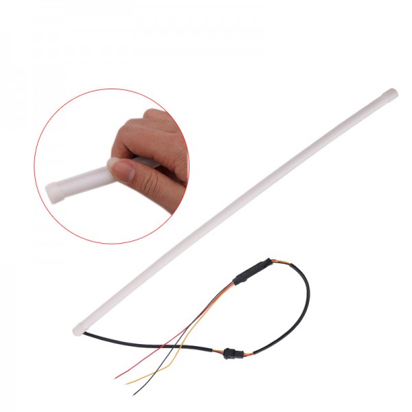 2PCS 60 cm LED DRL DIY flexible