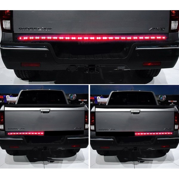 50inch Trunk Tailgate Red White LED Strip Light Bar