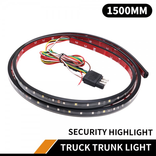 60inch Reverse Brake Turn Signal Tail Running Flexible LED Strip 