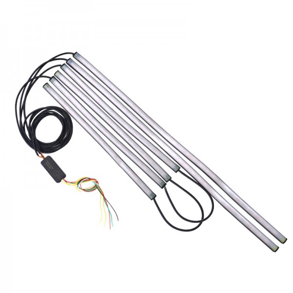Car SUV Grille Decoration Flexible Light Strips with remote control