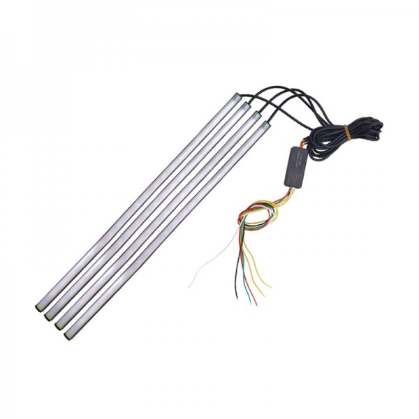 Waterproof DC12V SMD colorful Car SUV Grille Decoration Flexible Light Strips