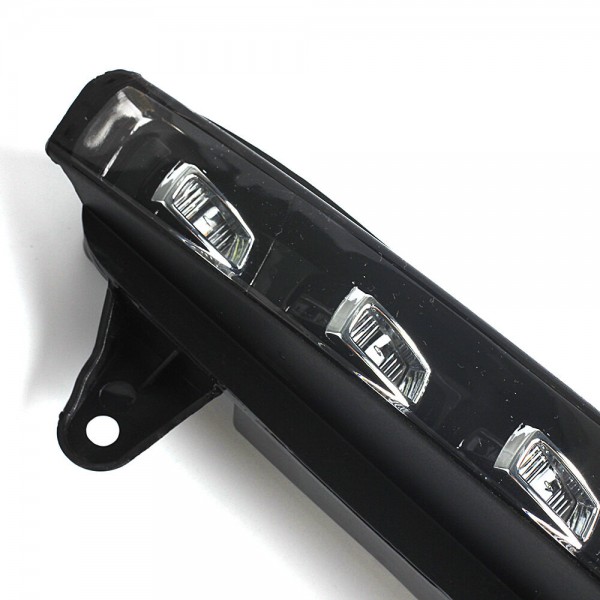 For Audi Q7 LED DRL 2010-2015 Dynamic Yellow white Turn Signal Lamp Waterproof LED Daytime Running Light 