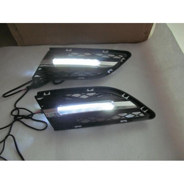  Car LED DRL For BMW E90 3series 328i 320i 323i 325i 330i 2010 2011 2012 Daytime Running Lights Daylight Fog lamp