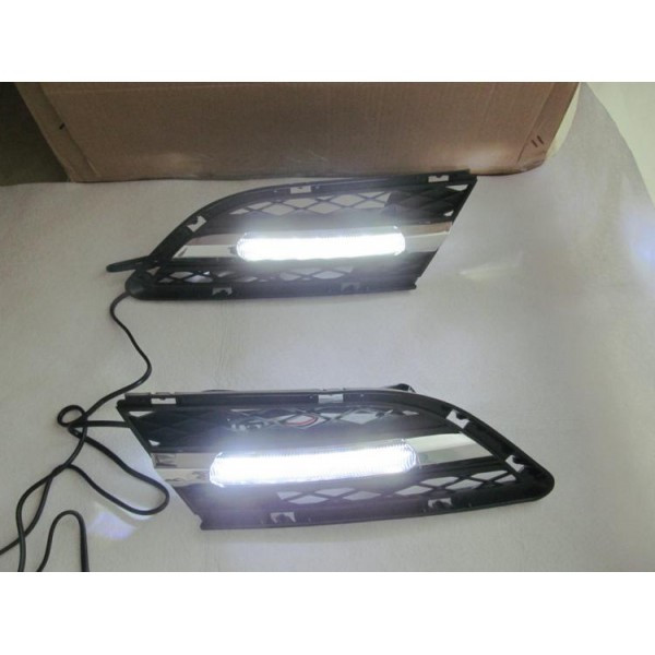  Car LED DRL For BMW E90 3series 328i 320i 323i 325i 330i 2010 2011 2012 Daytime Running Lights Daylight Fog lamp