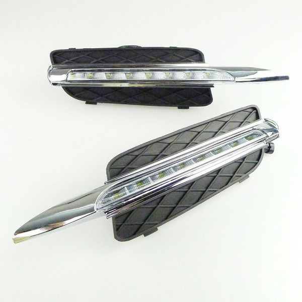 for BMW X5 2007-2010 White LED Daytime Running Lights DRL