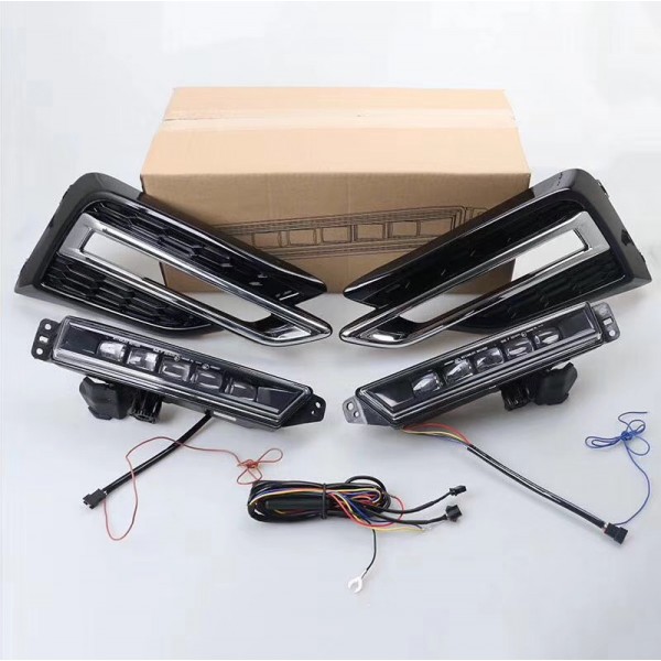 Car DRL LED Daytime Running Light For Honda Jade 2017-2018