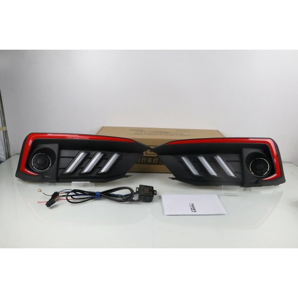 For Honda Civic 2019-2020 DRL LED Daytime Running Light With Turn Signal Lamp