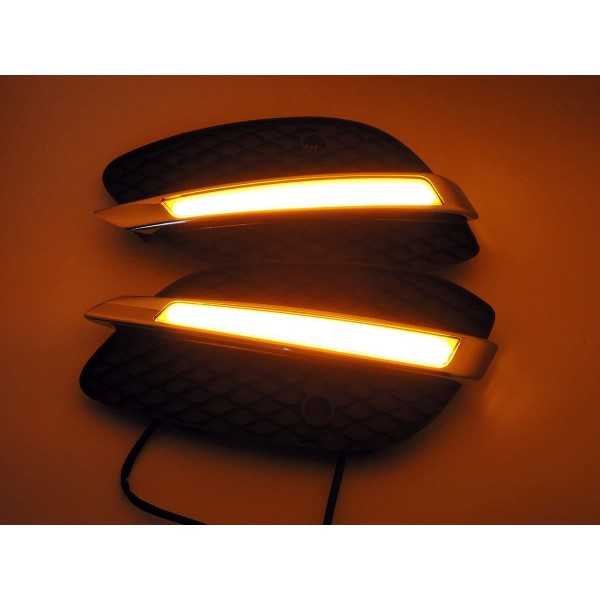 Car LED DRL Daytime lamp kit For Mercedes-Benz GLC Class X205 2015 - 2016