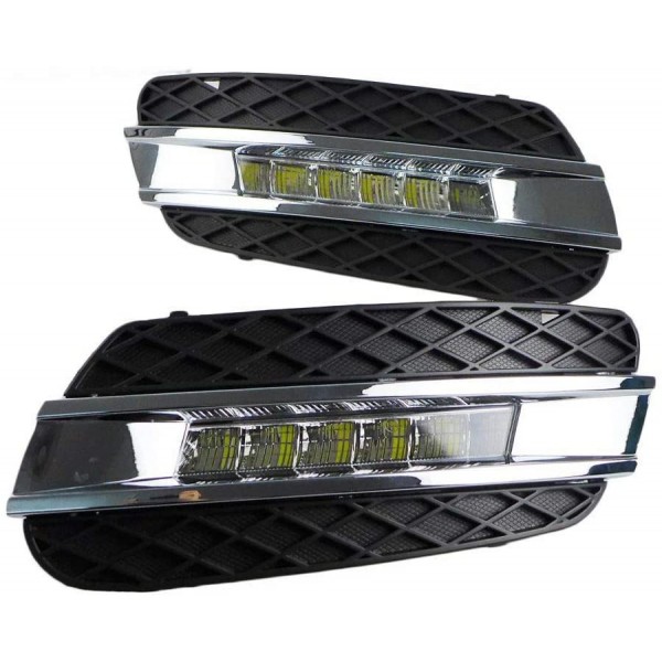 LED Daylight For Mercedes Benz ML350 W164 ML280 ML300 ML320 2006 -2009 