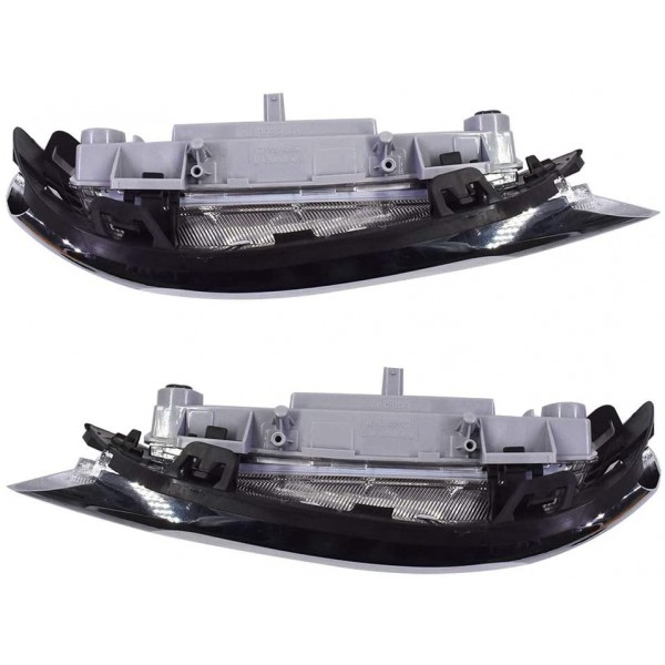 LED DRL Fog Light Lamp Cover for Mercedes Benz C-Class W204 C300 2011-2013