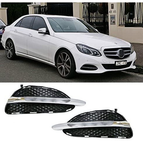 Car LED DRL Daytime lamp kit For Mercedes Benz W212 E-Class E180 E200 E260 E320 E400 2014 2015 