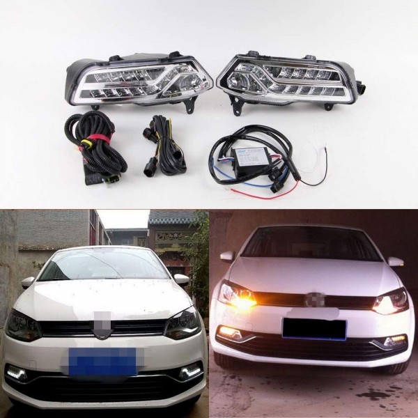 LED Daytime Running Lights for Volkswagen Polo 2014-2016