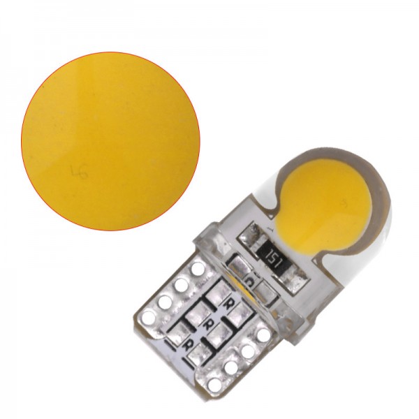  Silicone COB T10 LED 194 168 W5W Bulb 