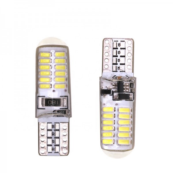 12V 24LED 3014 SMD W5W T10