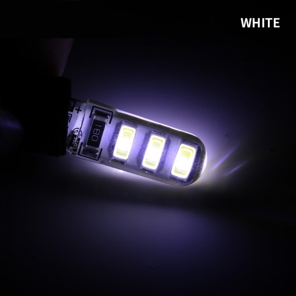 12v 5630 led t10 6smd silicone