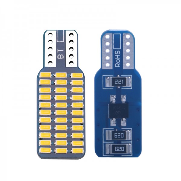  DC12V 33smd 3014 LED T10 Bulb