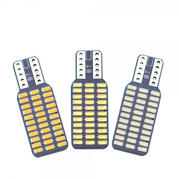  DC12V 33smd 3014 LED T10 Bulb
