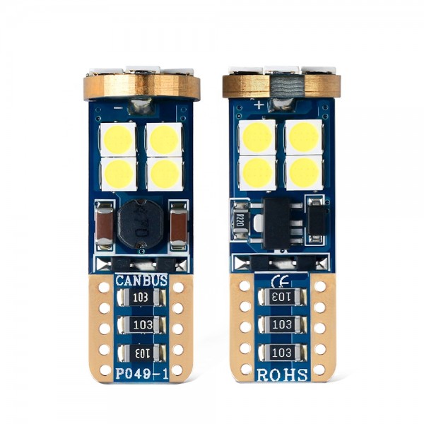 Canbus T10 12SMD 3030 Car LED