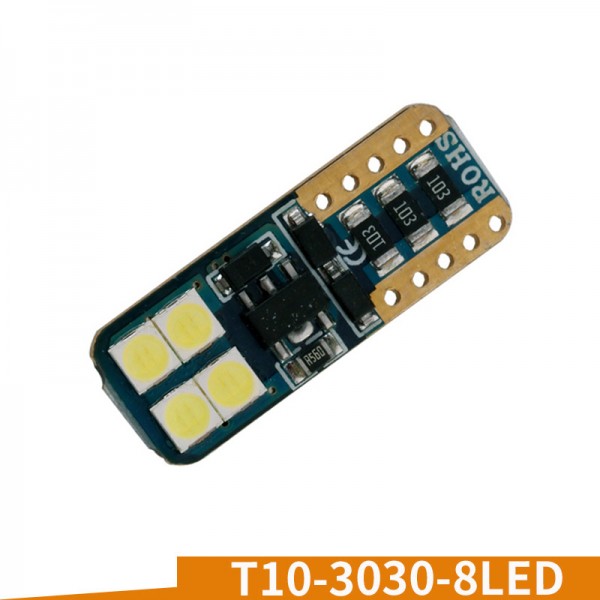 LED Bulb T10 3030 8SMD 