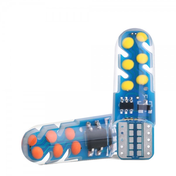  T10 COB 6 SMD 