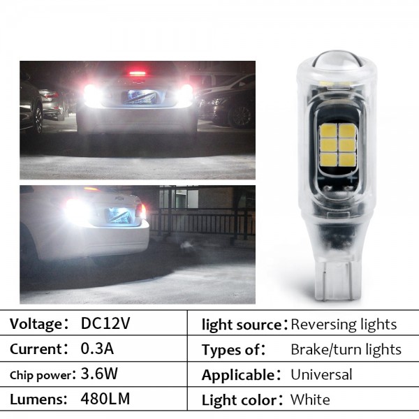  T15 3030 16smd  LED bulb