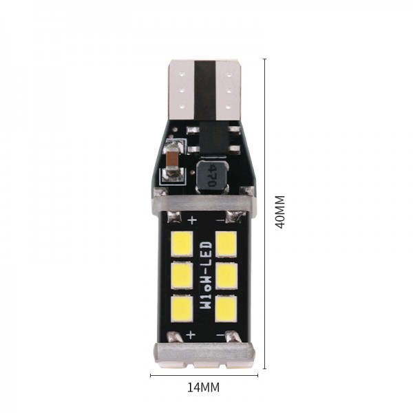  W16W T15 2835 15smd LED bulb