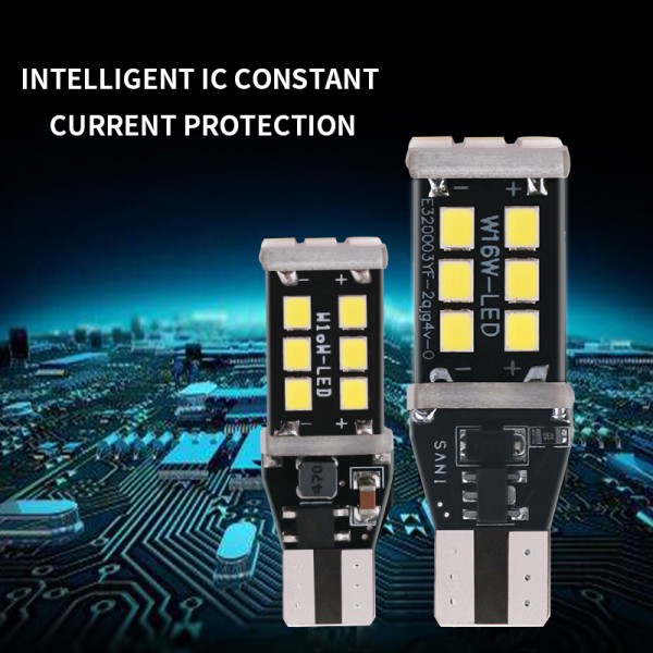  W16W T15 2835 15smd LED bulb