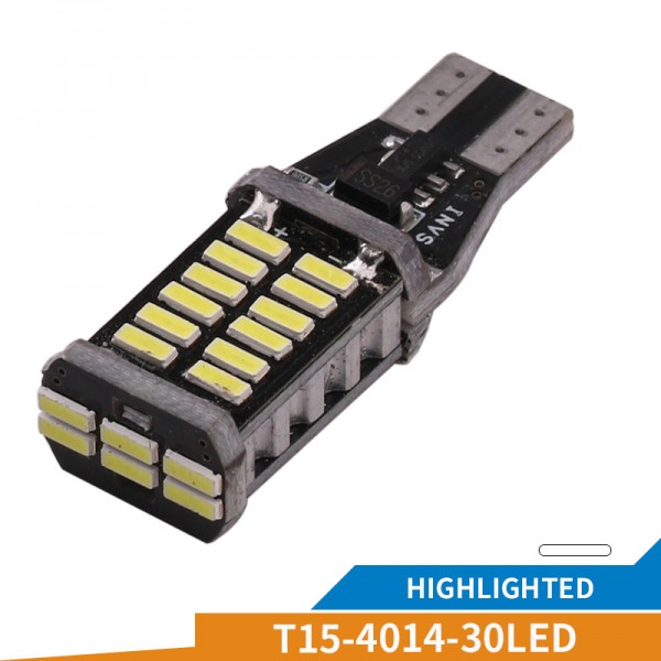 T15 4014 30 LED W16W LED bulb