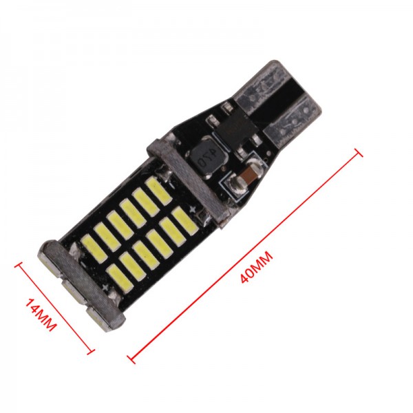 T15 4014 30 LED W16W LED bulb