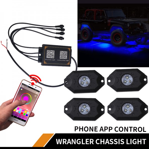 Car RGB LED Strip with 7W Crees Side Marker Light