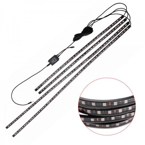 Neon Light Underglow with 4pcs RGB LED Strip