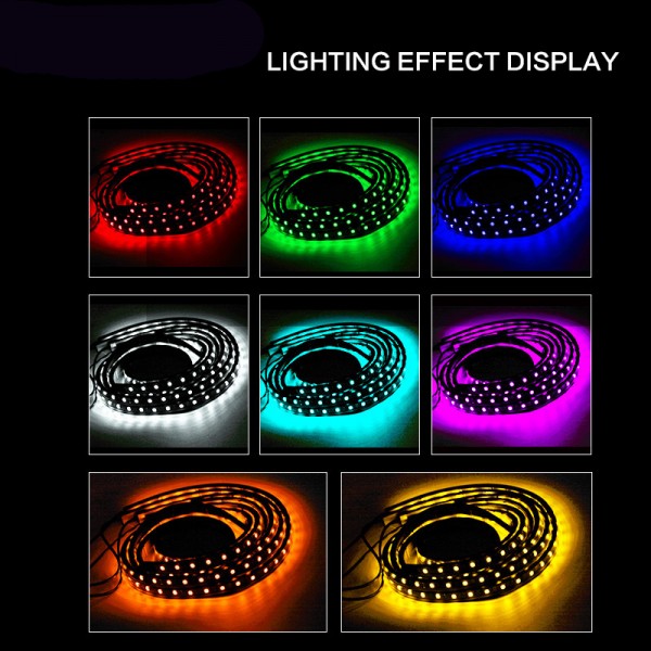 Neon Light Underglow with 4pcs RGB LED Strip