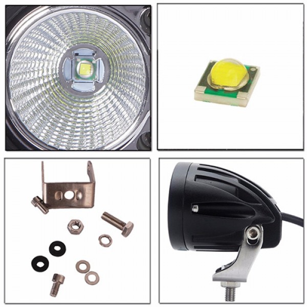 10W 3.8 inch CREE LED Work Light