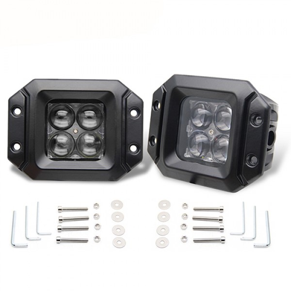 12W 3.3 inch CREE LED Work Light with 4D Lens