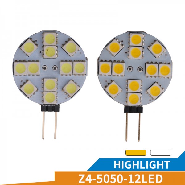 G4 Car led 5050 12SMD dome panel light bulb