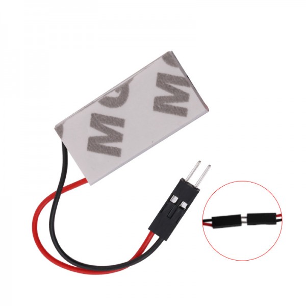 COB 20led Panel Interior Light T10 Festoon Dome Adapter W5W C5W Car LED Bulbs
