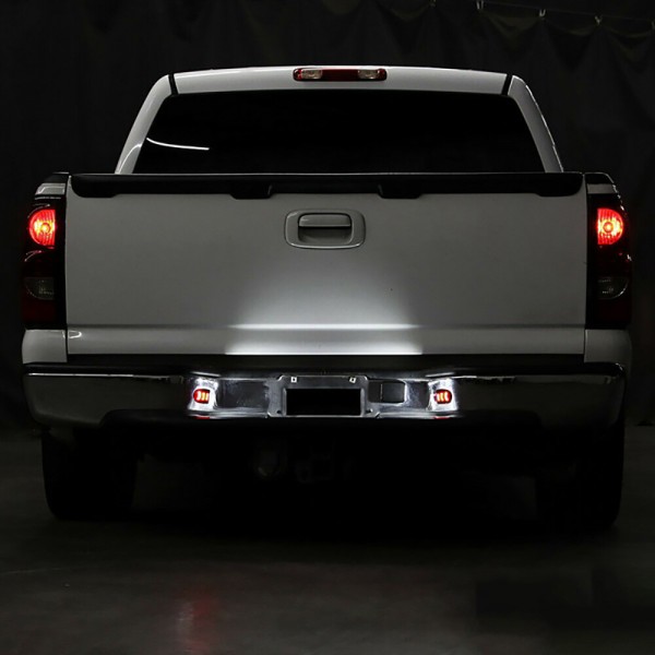 Led Car Number License Plate Lights Lamp Auto Luces For Chevrolet Silverado avalanche Traverse Tahoe Suburban