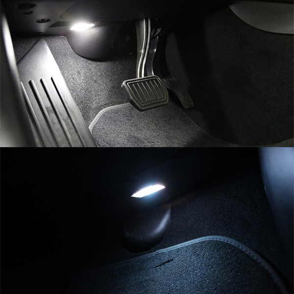 LED 12V Car License Plate Light For Tesla Model 3 Model S Model X No Error Canbus