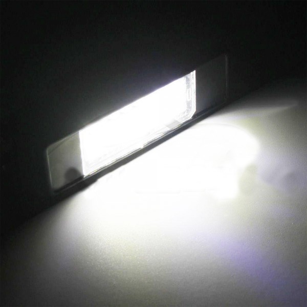 LED 12V Car License Plate Light For Citroen Berlingo C2 C3 C4 C5 II C6 C8 No Error Canbus