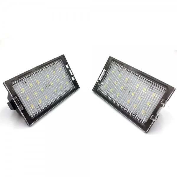  LED 12V Car License Plate Light For Land Rover Discovery 3 4 LR3 LR4 Freelander 2 LR2 Range Rover Sport 