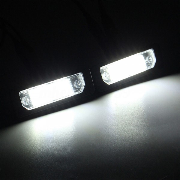 LED 12V Car License Plate Light For Ford Mastang 2010 2011 2012 2013 2014 No Error Canbus