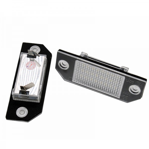 White 12V Led License Plate Lamp Assembly for Ford Focus C-MAX MK2 03-08