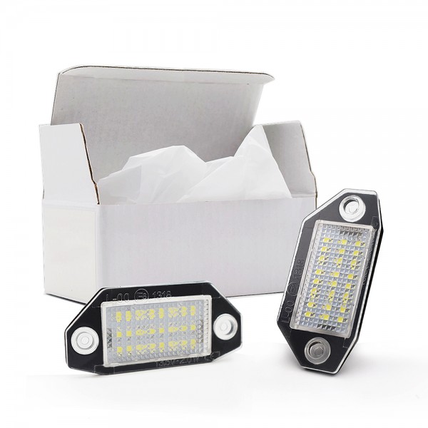 Car Led License Plate Lights Bulb For Ford Mondeo MK3 4/5 Door