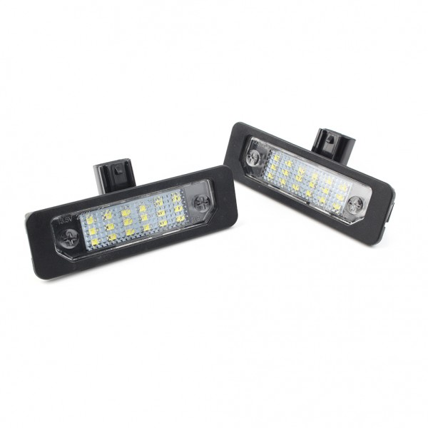 White 12V Car Number Light Led License Plate Lamp Assembly for Lincoln MKS MKZ MKT MKX 