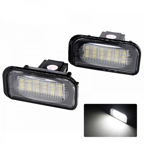 Car LED License Plate Lights Asssembly For Mercedes Benz  W211 W203 5D W219 R171 
