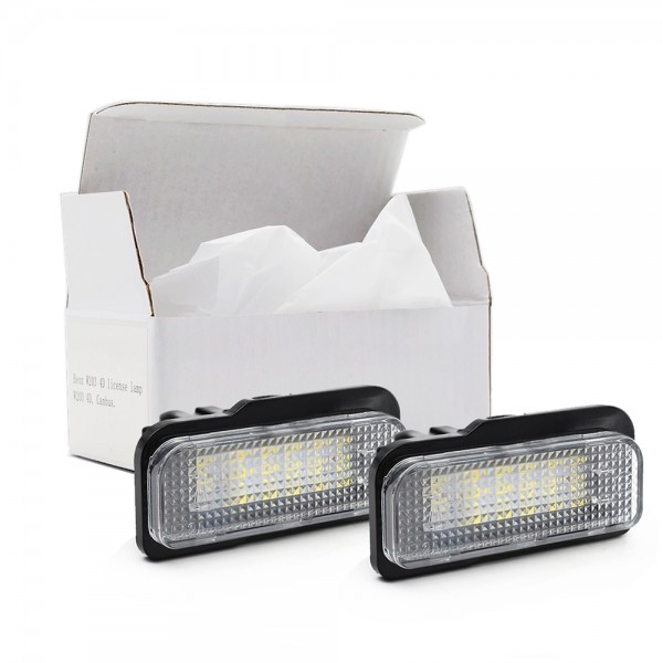Car LED License Plate Lights Asssembly For Mercedes Benz  W211 W203 5D W219 R171 