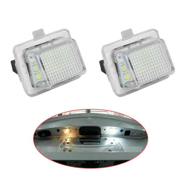 For Mercedes Benz C S E CL Class W204 W212 W216 W221 W204 5 Door LED 12V CANbus No Error Car Number License Plate light