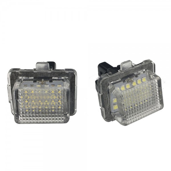 Canbus LED Car Number License Plate Light Assembly for Mercedes Benz W204 W212 W216 W221 W207 W218