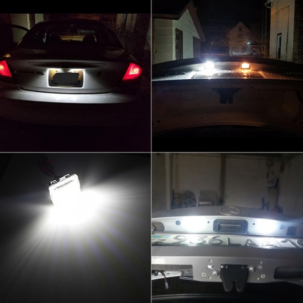 Canbus Car Led License Number Plate Light Lamp For Mercedes Benz C-Class W204 E-Class W212 S212 C207 C216 2007-2012